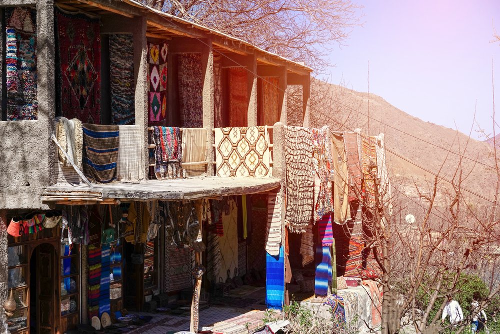 Imlil Village in Imlil