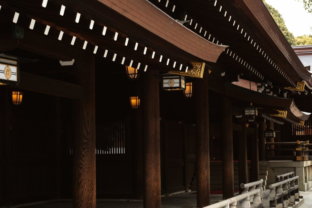 Beneath the Torii in Suginami City