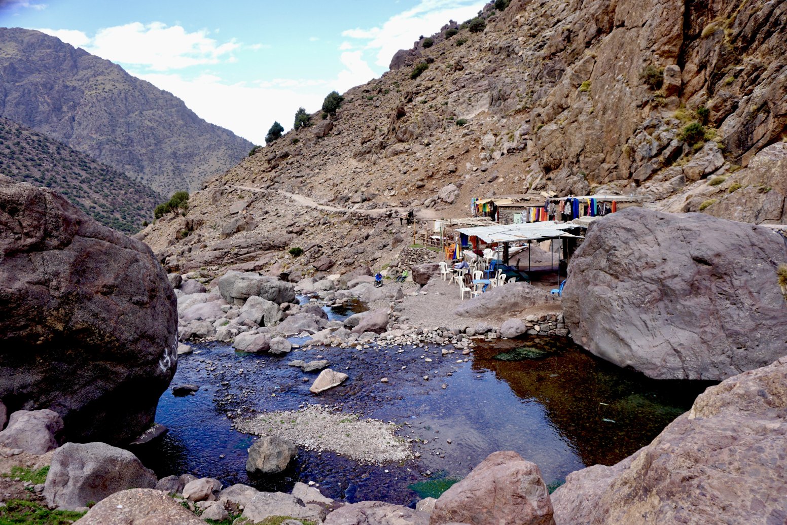 The Path to Sidi Chamarouch in Imlil | Morocco Private Tour