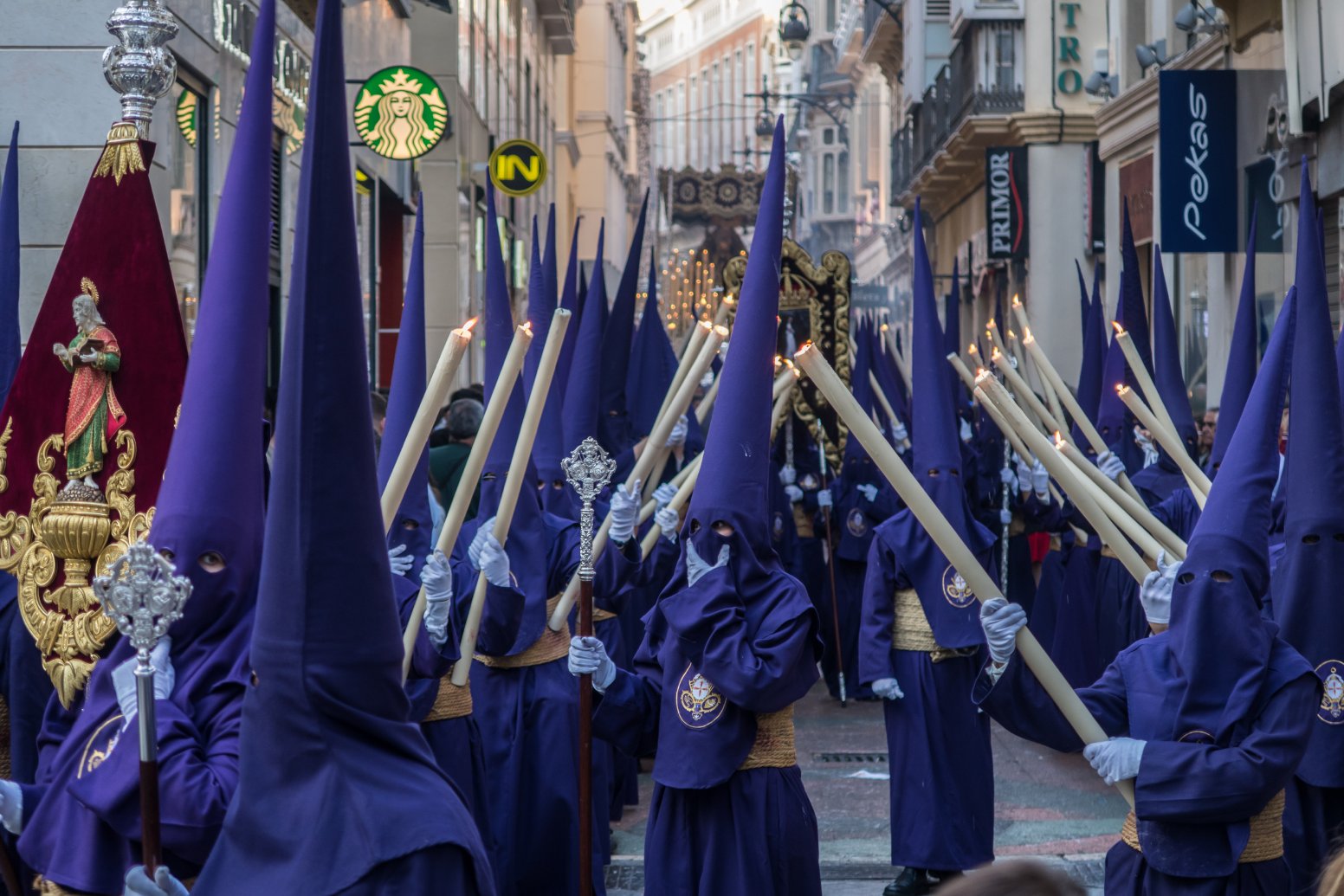 Viewing the Pasos at Malaga in Málaga | Spain Private Tour