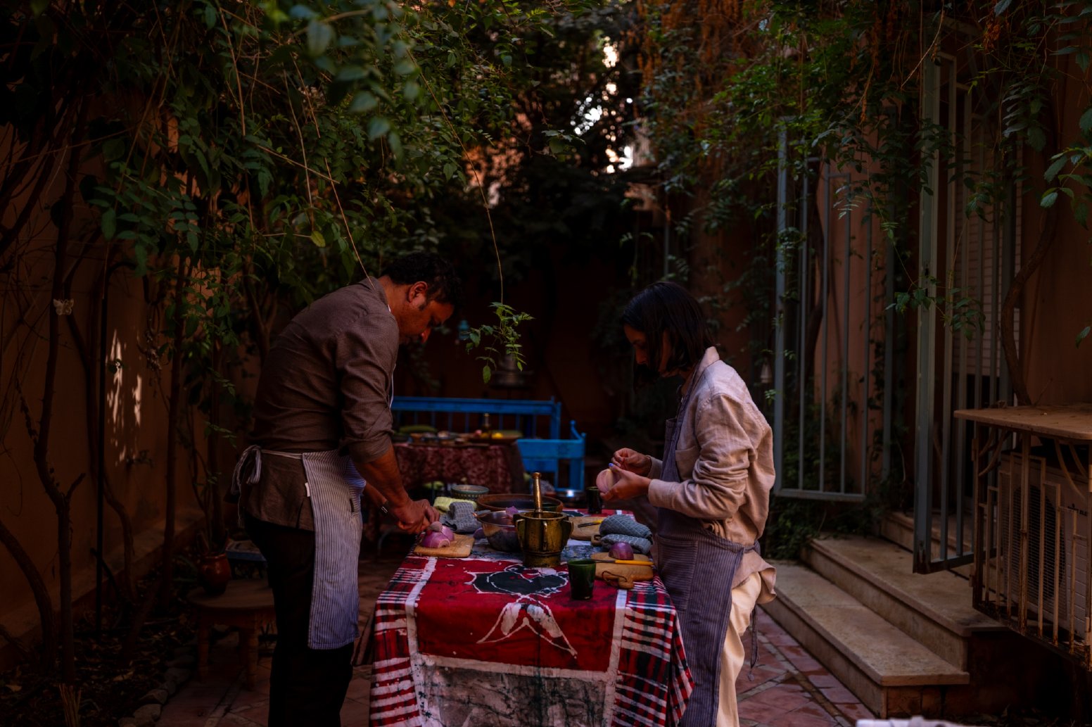 Amanda’s Courtyard Kitchen in Marrakesh | Morocco Private Tour