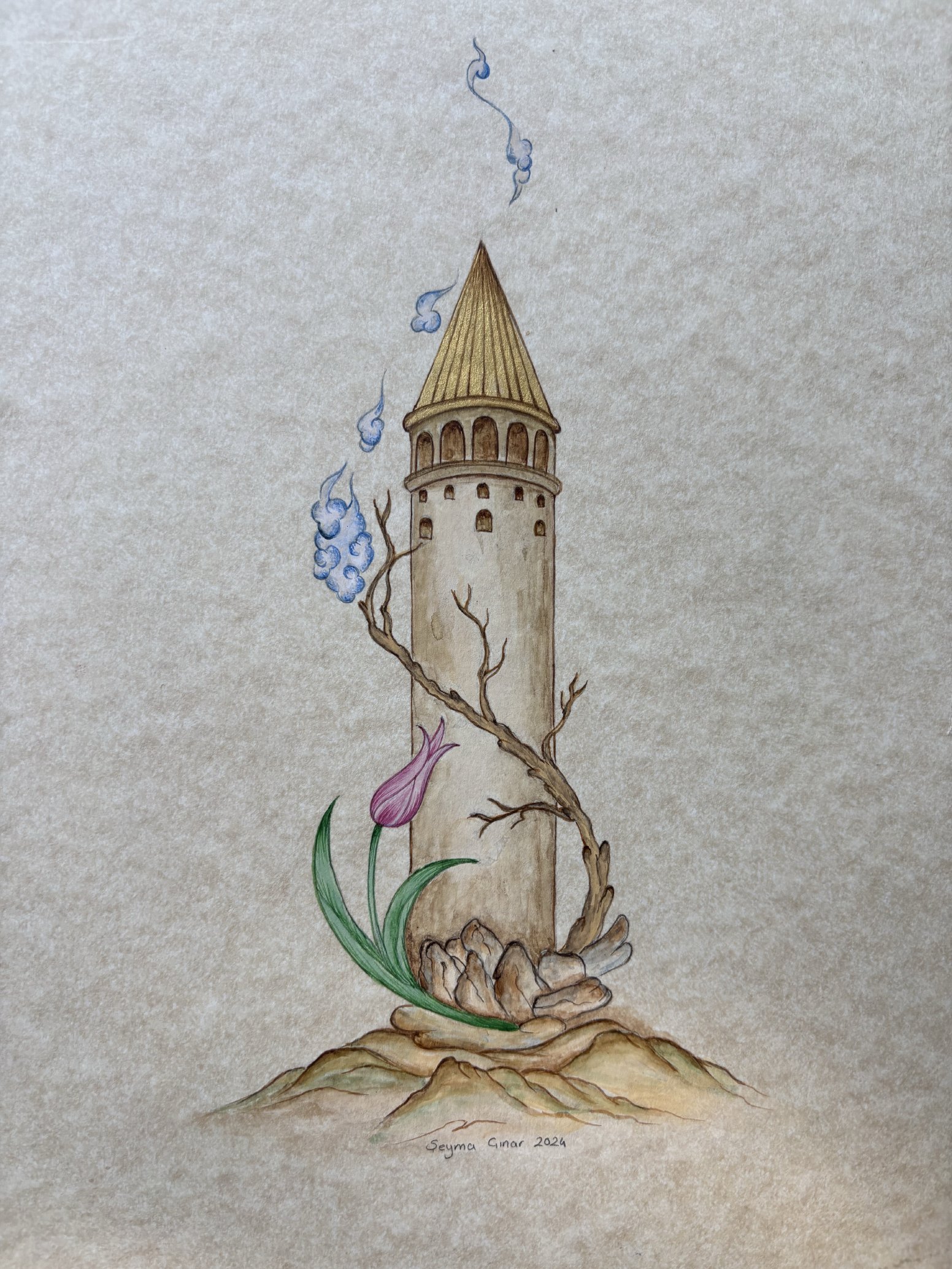 Gold in Miniature Art by Şeyma in İstanbul | Türkiye Private Tour