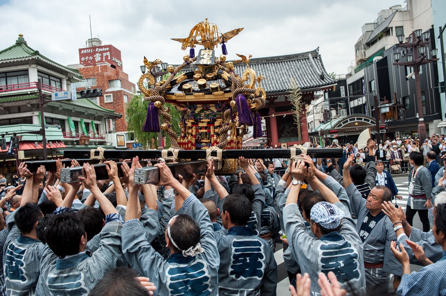 Into the Chaos of the Sanja in Taito City | Japan Private Tour