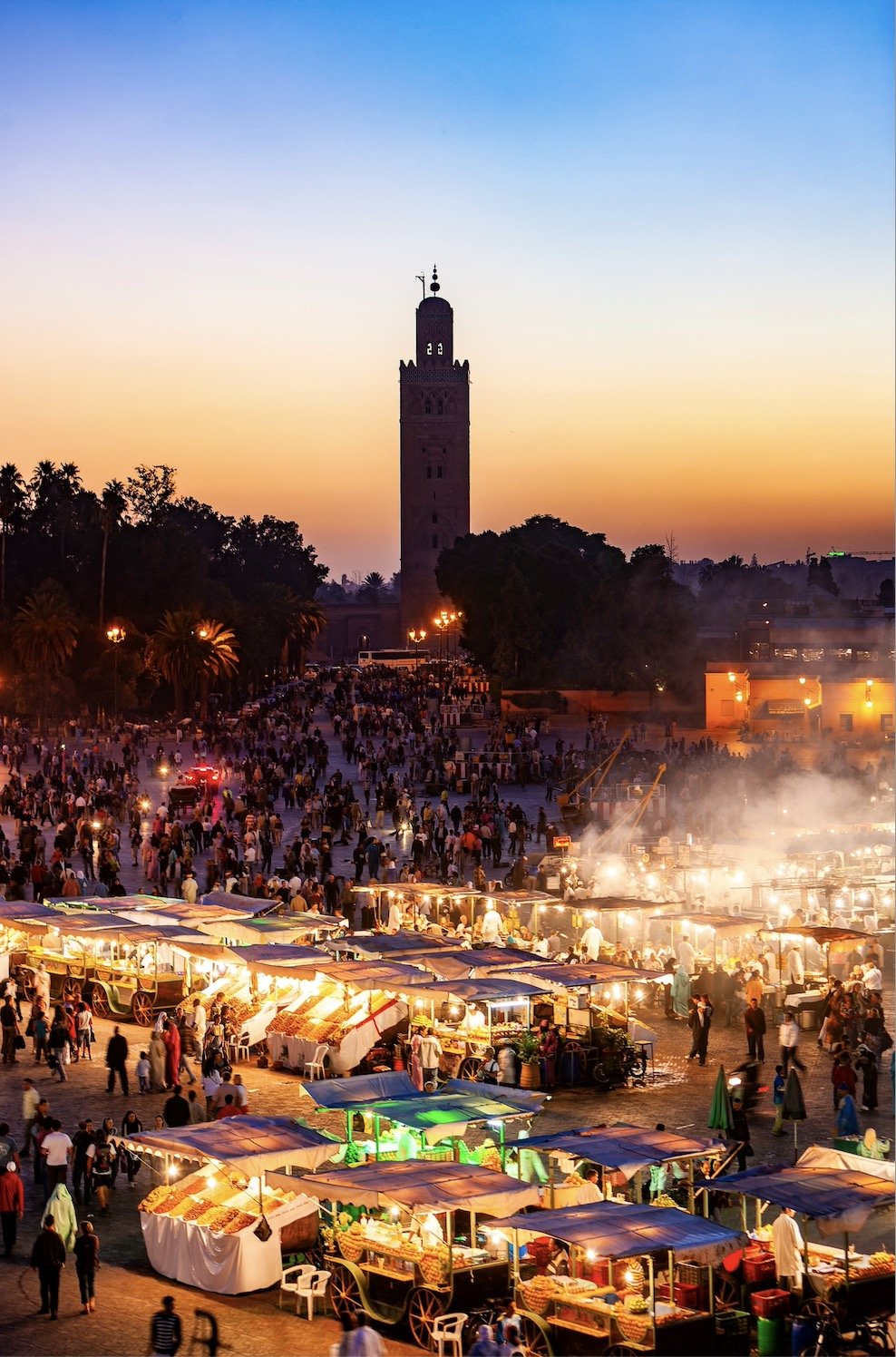 Djemaa El-Fna Rooftop Bar in Marrakesh | Morocco - Travel Story