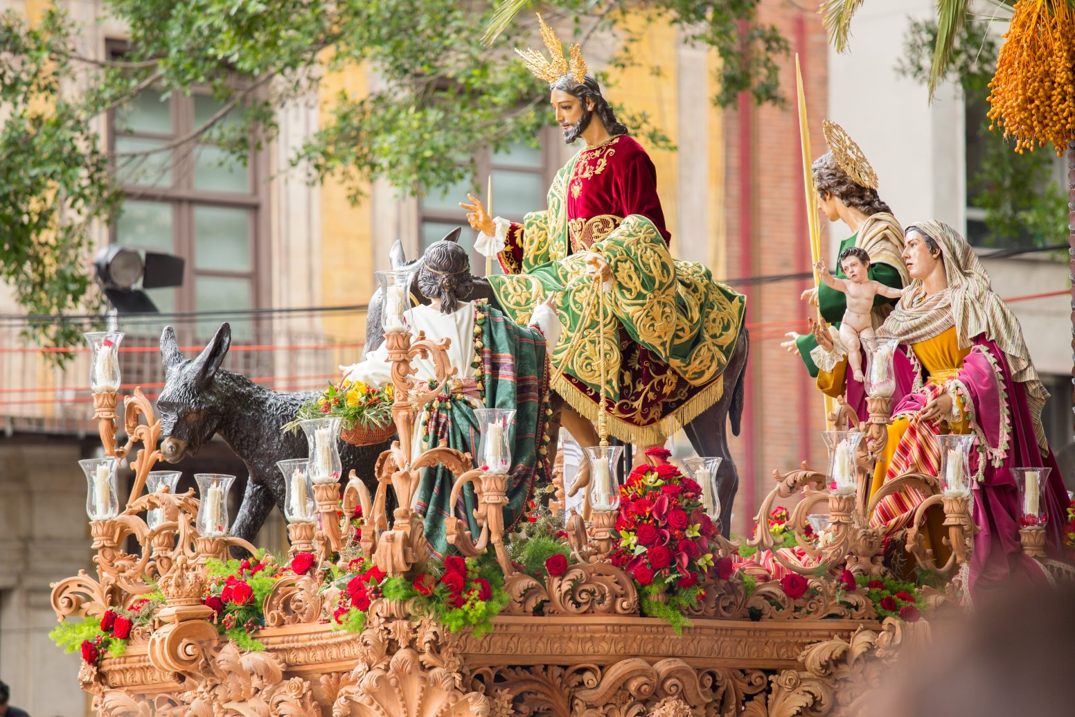 Viewing the Pasos at Malaga in Málaga | Spain Private Tour