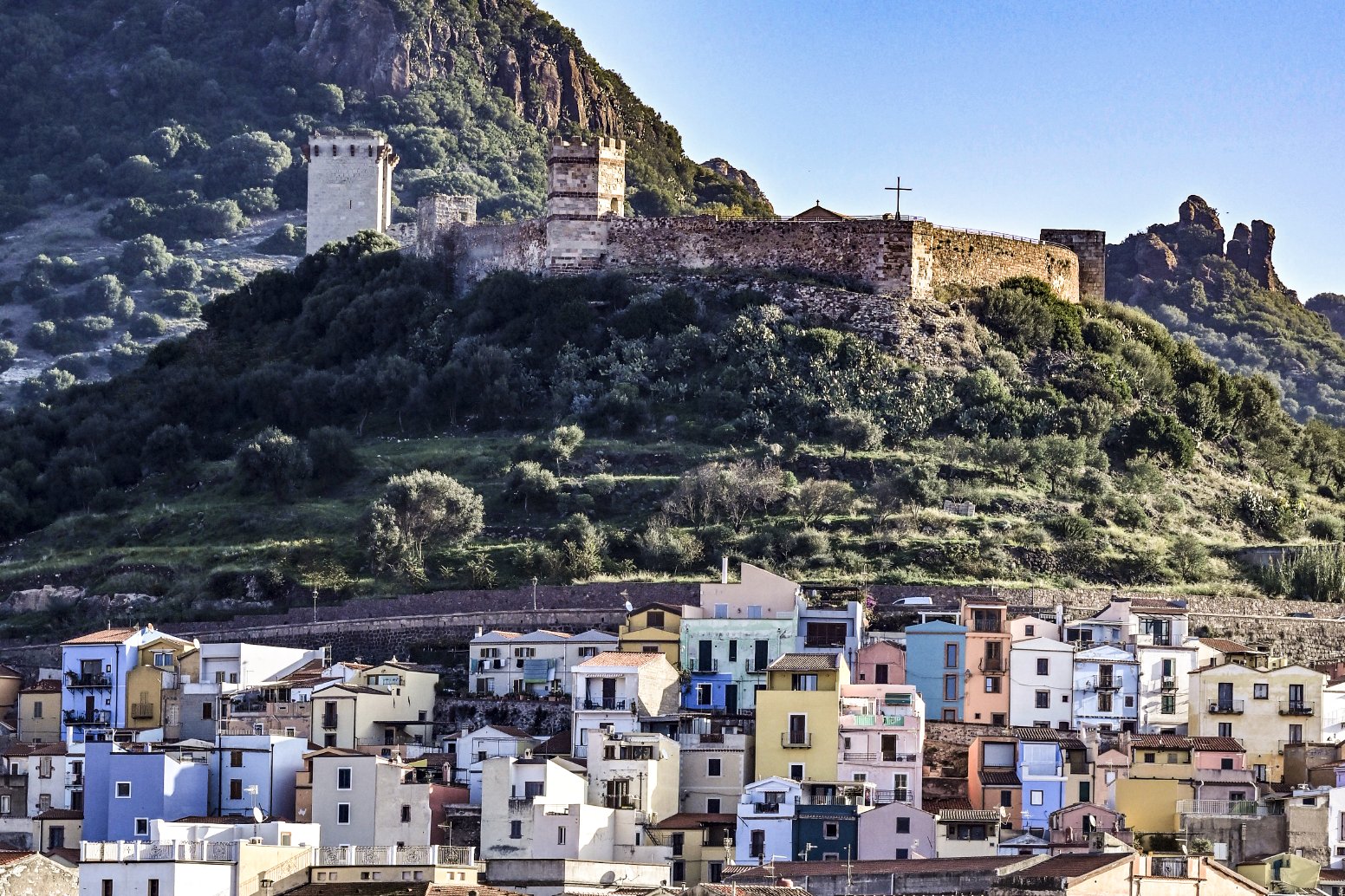 Twilight over Bosa in Bosa | Italy Private Tour