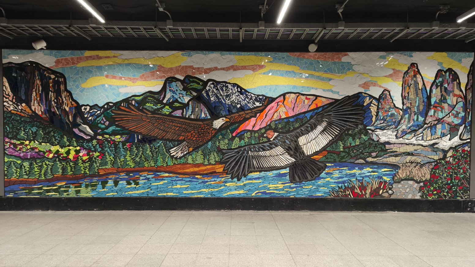 Monumental Mosaics in Santiago | Chile Private Tour