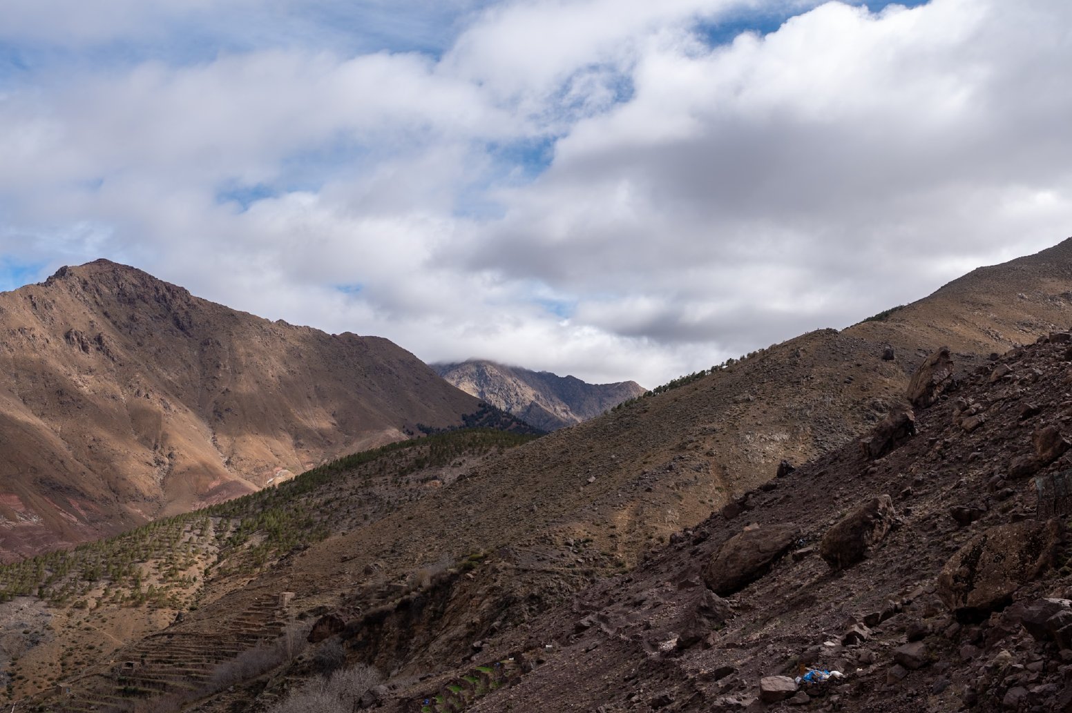 The Skyline of Tidli in Imlil | Morocco Private Tour