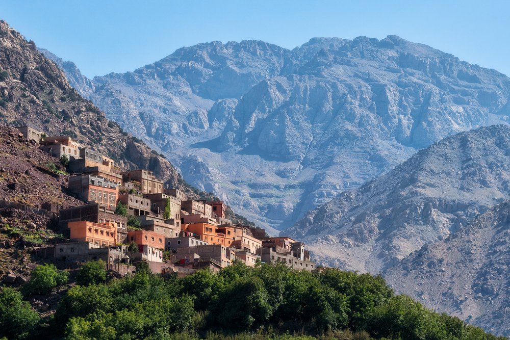 Imlil Village in Imlil