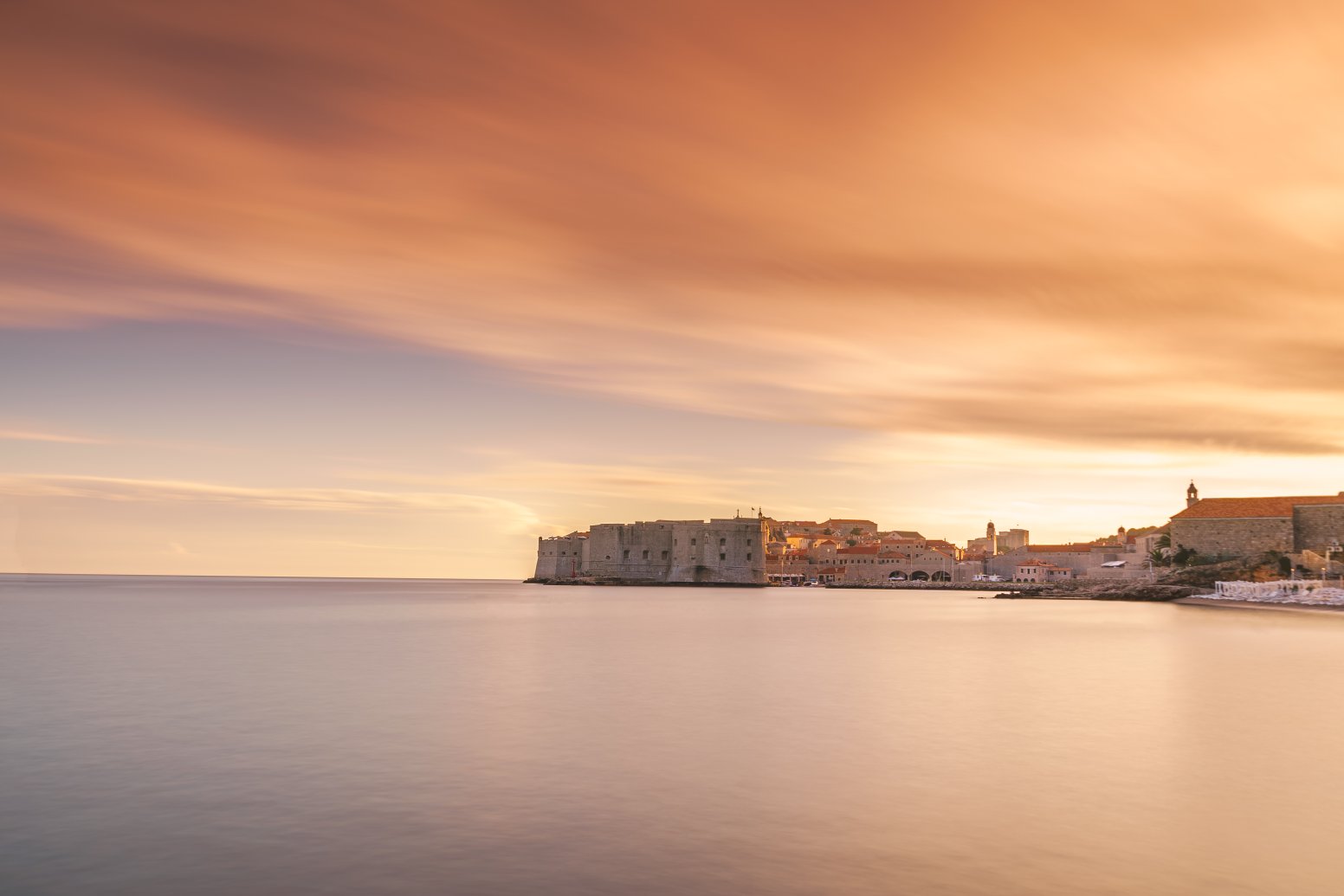 Dusk in Dubrovnik in Dubrovnik | Croatia Private Tour