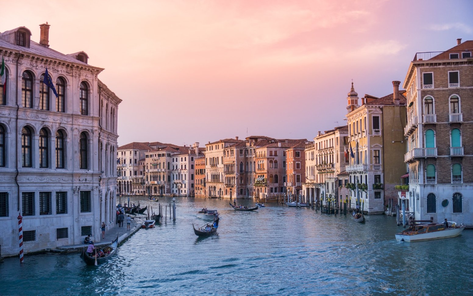 Departure from Venice  in Venice