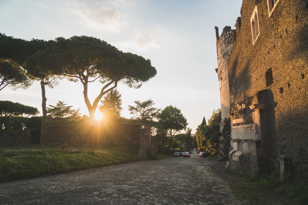 Power Walk the Queen of Roads in Rome | Italy Private Tour